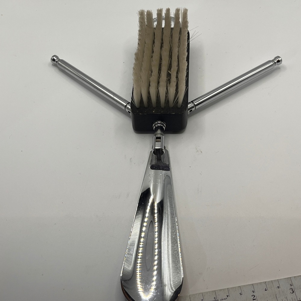 VTG SWANK Telescoping Shoe Horn, Brush, Hanger, Combo, Vintage 1970's